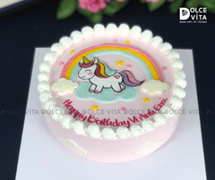 [1599] (90) Bánh kem vẽ Twilight Sparkle (My Little Pony)