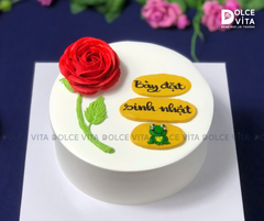 [131] (20) Bánh kem hoa hồng đỏ - Gửi Trọn Tình Yêu