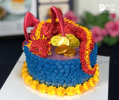 [1793] (250-300) Bánh Kem Tạo Hình Rồng Mạnh Mẽ – Nghệ Thuật & Ấn Tượng (đặt trước 3 ngày)