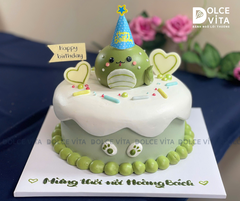 [3011] (150) Bánh Kem Tạo Hình Chú Rắn Cho Sinh nhật, Thôi nôi, Đầy tháng tuổi Rắn