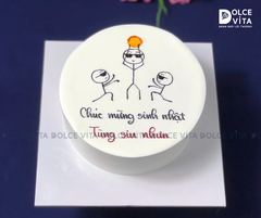 [715] Bánh kem hài hước - cười té ghế