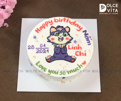 362 (70) Bánh vẽ hình con mèo