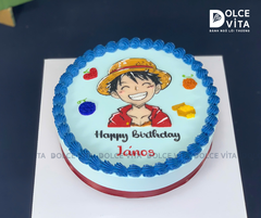 670 (90) Bánh vẽ Luffy (One Piece - Đảo Hải Tặc)
