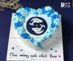 [1595] (80) Bánh sinh nhật dành riêng cho cung Hoàng Đạo Song Ngư