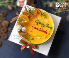 N005 Passion Fruit Mousse (Christmas cake - Bánh giáng sinh/ Noel)