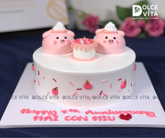 [1998] (130) Bánh tạo hình chú heo dễ thương