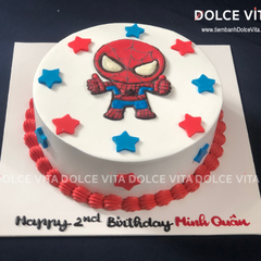 [065] (60) Bánh Vẽ Spiderman Bé Trai (Siêu anh hùng)