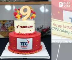 [2930] (300) Bánh tầng cho ngày sinh nhật  - lễ kỷ niệm trang trọng của Doanh nghiệp