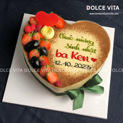 HS001 Bánh Tiramisu Trái Tim Ngọt Ngào