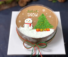N502 (20) Chocolate mousse (Bánh giáng sinh/ Christmas/ Noel) - quà tặng giáng sinh