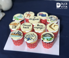 463 Set 12 cupcake trang trí chủ đề nước Úc/ Australia