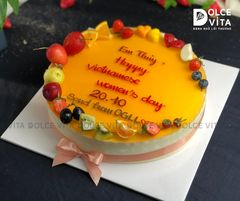 [831] Bánh moussse Chanh dây - Quà tặng đẹp mắt và ngon miệng dịp 20/10