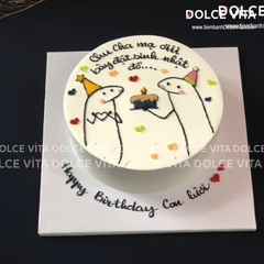 011 Hài hước cầm bánh kem, bày đặt sinh nhật