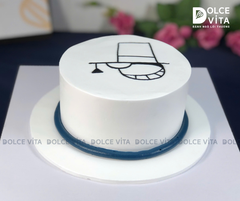 [1935] (50) Bánh tạo hình mô phỏng chiếc mũ của siêu đạo chích Kaito Kid (Kid 1412)