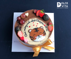 377 (30) Tiramisu vẽ hình hổ (cọp)