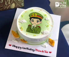 [2996] (80) Bánh vẽ chiến sĩ Công An