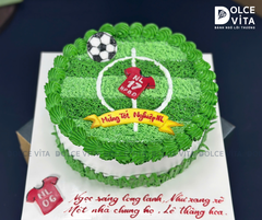 [3114] (M80/100/150) Bánh Kem Mô Phỏng Sân Bóng – Tặng Fan Bóng Đá Chính Hiệu