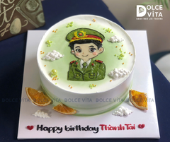 [2996] (80) Bánh vẽ chiến sĩ Công An