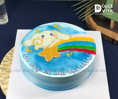 [2088] (80) Bánh vẽ chú chó Cinnamoroll cho fan của hoạt hình Sanrio