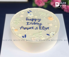 [1961] (40) Bánh Kem Vẽ Hoa Đồng Nội – Hoa Nhí Tinh Tế & Mộc Mạc