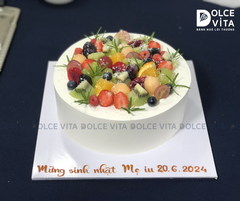 484 (30-50-90-130) Bánh berry cake trang trí trái cây nhiều loại