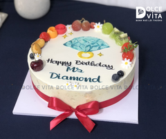 299 (50) Bánh vẽ hình nhẫn kim cương