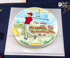 [681] Bánh sinh nhật tặng cho người chơi Golf/ Gôn (90)
