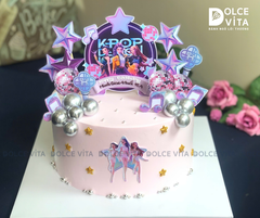 [3001] (120) Bánh kem chủ đề Rumi cho fan K-pop