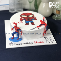 305 (120) Bánh mô hình siêu anh hùng - người nhện Spider man