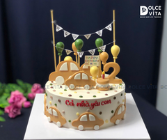 1088 (200) Bánh tạo hình các xe hơi