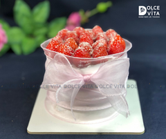 [1721] (30) Bánh kem mini (bento) trang trí dâu tây