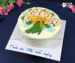 [1288] (SM80-120-180) Bánh kem bó hoa - Món quà tặng Mẹ