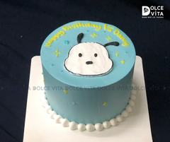 [1747] (30) Bánh kem mini (bento) vẽ hình chú chó