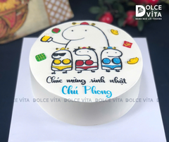 1071 (50) Bánh vẽ hình bikini hài hước, ngộ nghĩnh ngày Tết