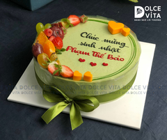 021 Matcha Yogurt (Mousse matcha sữa chua)
