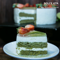 N001  Green Tea Lemon Mousse (Bánh giáng sinh/ Christmas/ Noel)