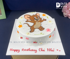 [3190] (70) Bánh kem vẽ hình chuột Jerry