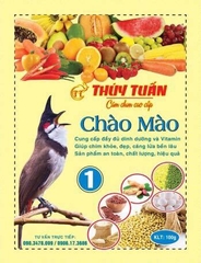 Cám chim Thúy Tuấn chào mào số 1 - 200g