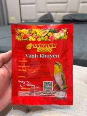 Cám chim Thúy Tuấn vành khuyên Dưỡng Sắc Tố Lông - 100gr