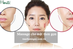 Cách massage tại nhà bằng dầu chùm ngây cho khuôn mặt thon gọn