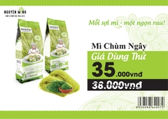 Mì chùm ngây - sự khác biệt với các loại mì trên thị trường