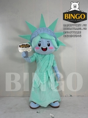 Thanh Lý Mascot Nữ Thần Tự Do ( Khách Hủy )