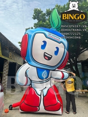 Mô Hình Bơm Hơi Toyota 5m2