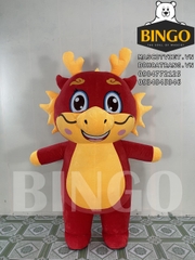 Đặt Thuê Mascot Hơi Rồng Đỏ