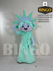 Thanh Lý Mascot Nữ Thần Tự Do ( Khách Hủy )