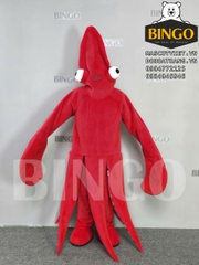 Cho Thuê Mascot Bạch Tuộc