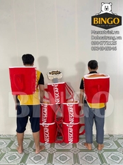 Ba lô mô hình ly cà phê Nescafé