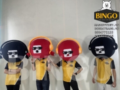 Đầu Mascot Mecha Mika