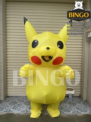 Đặt Thuê Mascot Pikachu Hơi