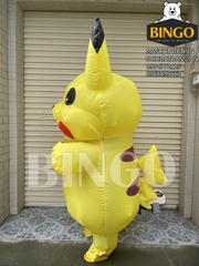 Đặt Thuê Mascot Pikachu Hơi